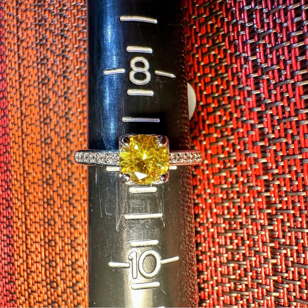 Fragrant Jewels Citrine Silver Ring